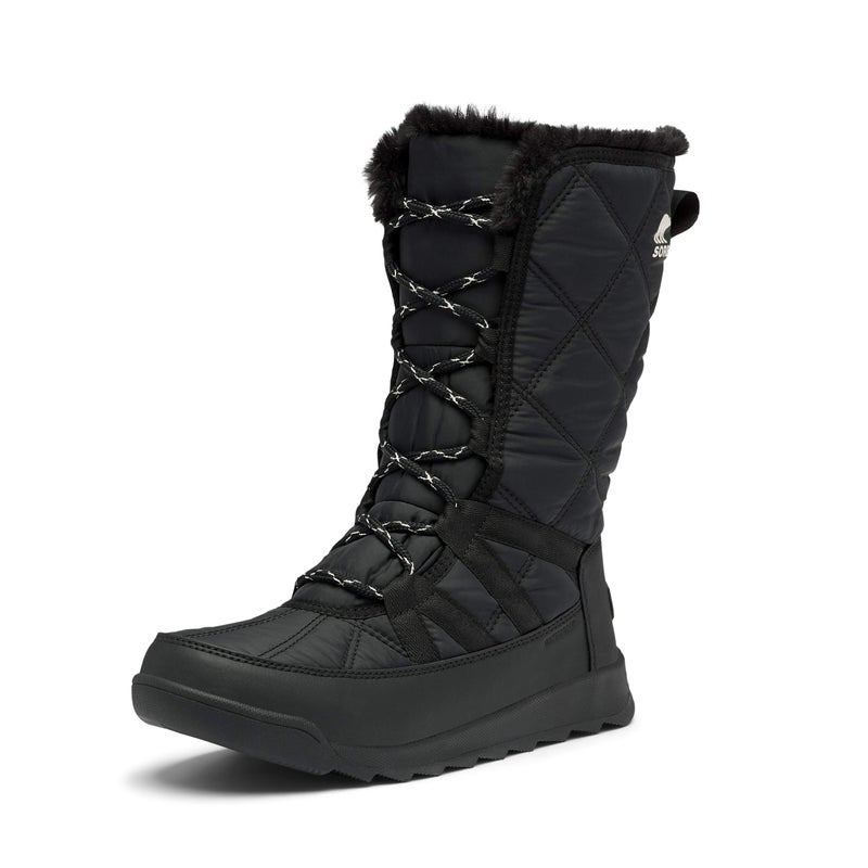 Sorel Whitney II Tall Lace Waterproof Women's Boots - Black - Size 9.5 - Image 1